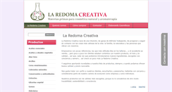 Desktop Screenshot of laredomacreativa.com